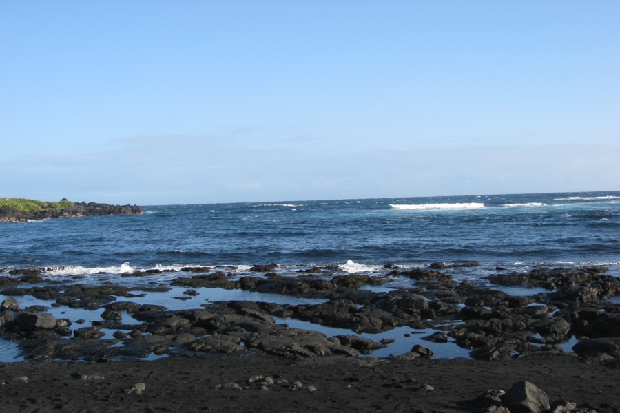 ../image/punaluu black sand beach 7.jpg